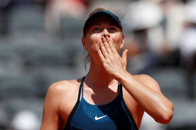 Maria Šarapovová ve 3. kole French Open