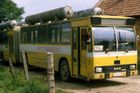A nebylo to na rumunských silnicích nic neobvyklého. Opět snímek z 80. let, tentokrát však plynový autobus značky DAC.