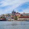 Praha Vltava historická centrum Čertovka