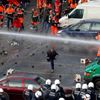 Belgie - Brusel - demonstrace