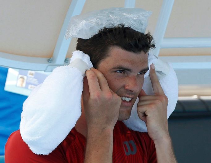 Frank Dancevic na Australian Open 2014