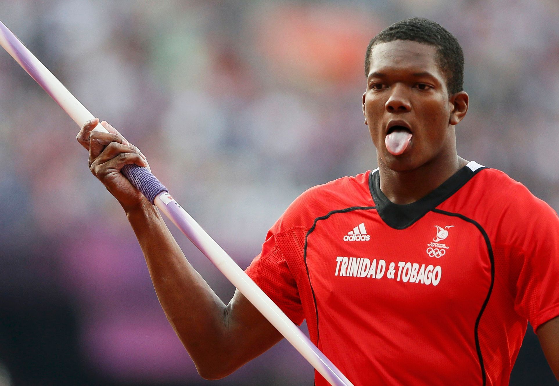 Olympijský vítěz z Trinidadu a Tobaga Keshorn Walcott