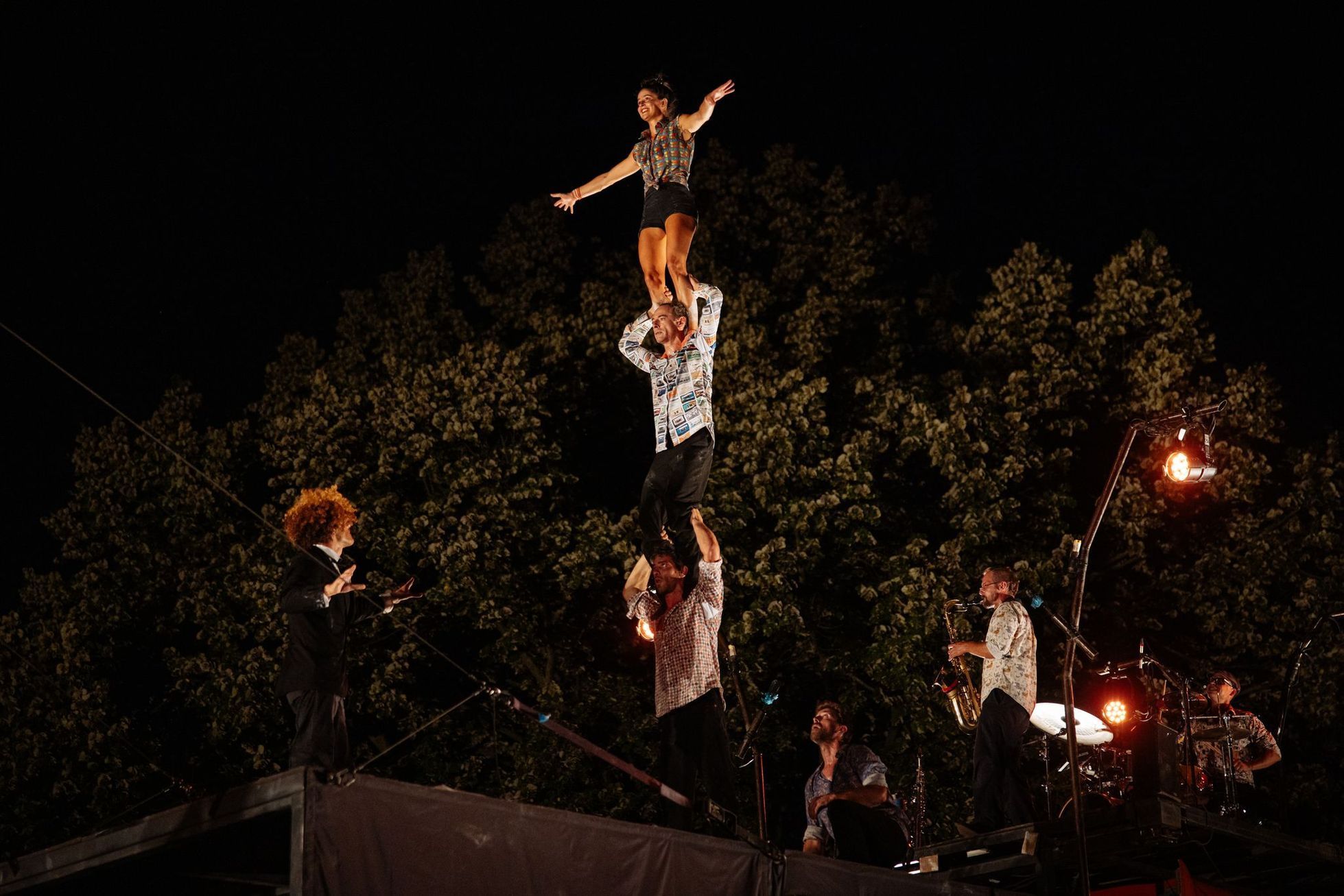 Letná Letná, Akoreacro, nový cirkus, představení