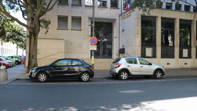 Parkování v Lyonu, ilustrační foto.