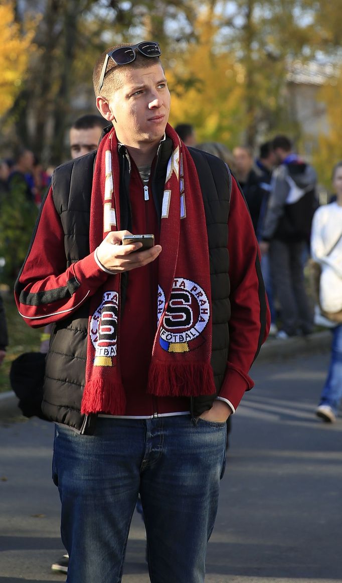 Plzeň - Sparta, fanoušci před zápasem