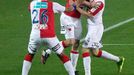 Gambrinus liga: Slavia vs. Příbram (Hrubý, Neves, Piták)