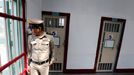 A guard stands in the long-term sentence zone inside Klong Prem high-security prison in Bangkok, Thailand July 12, 2016.