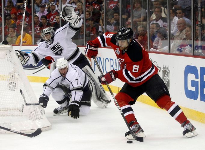 Druhé utkání finále NHL mezi New Jersey a Los Angeles