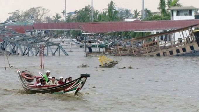 Barma po cyklonu: Obrázky, které nepotřebují komentář