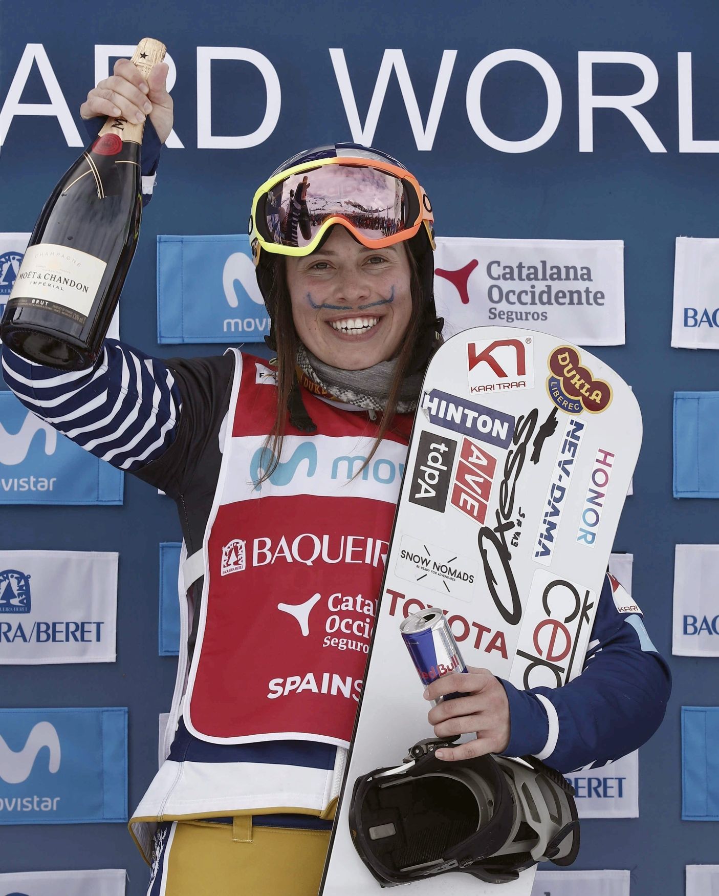 Eva Samková, vítězka z Baqueira Beret 2019