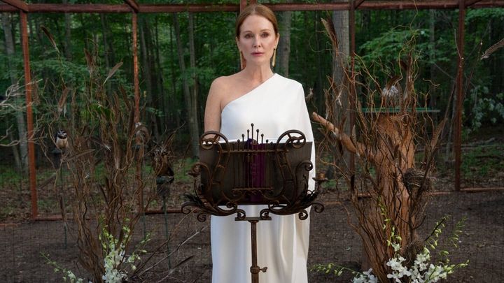 Bohatí, mocní a falešní. Julianne Moore si v nové minisérii buduje kult osobnosti; Zdroj foto: Netflix