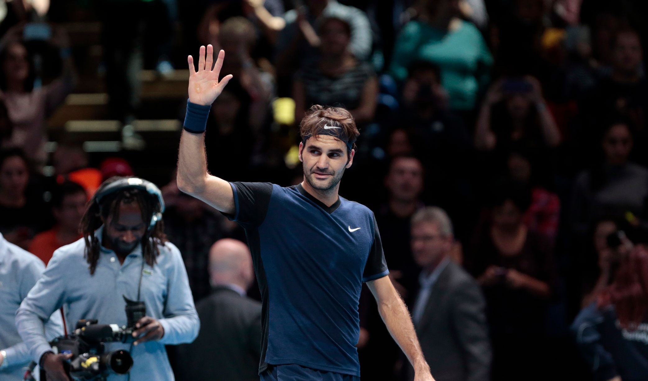 Roger Federer na Turnaji mistrů 2015