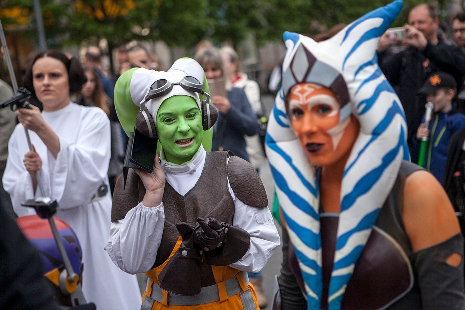 Prahou prošly postavy ze Star Wars