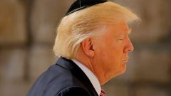 Trump v Jeruzalémě, květen 2017