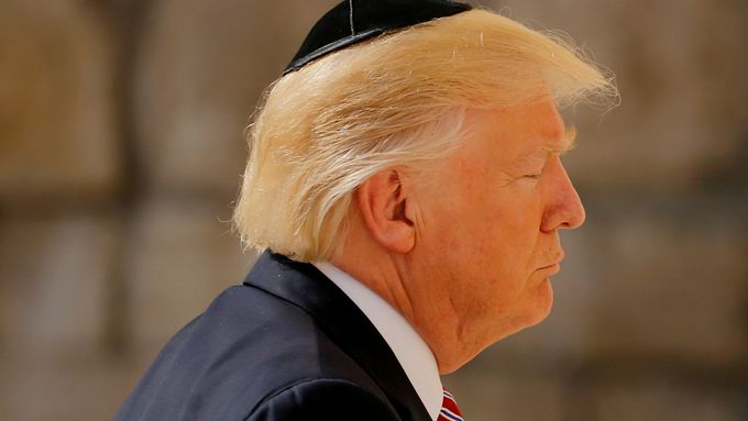 Donald Trump v Jeruzalémě, květen 2017