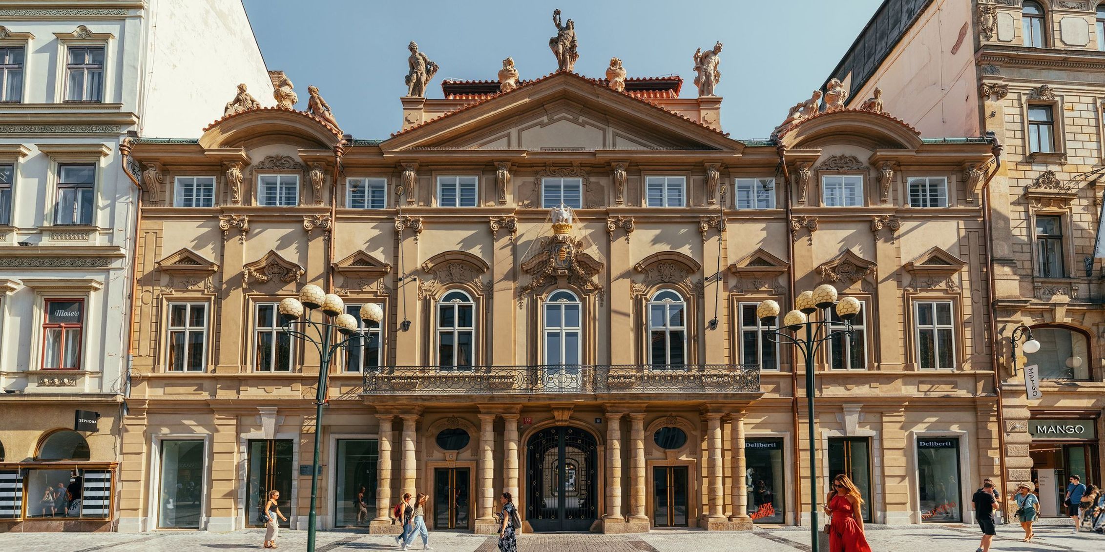 centrum, stavba, přestavba, Václavské náměstí, Praha