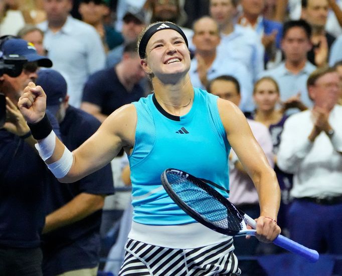 Karolína Muchová, US Open 2023, čtvrtfinále