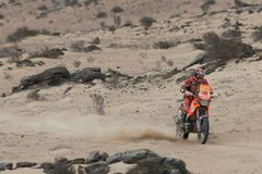 Macháček vyhrál i 9. etapu Dakaru a je stále v čele
