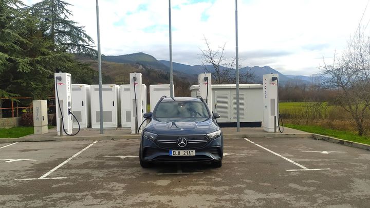 Když je nabíjení drama. S Mercedesem EQB vyrážíme do zimního Chorvatska; Zdroj foto: Jakub Stehlík