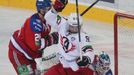 KHL, Lev Praha - Jekatěrinburg: Petri Vehanen - Igor Jemeljev (97)