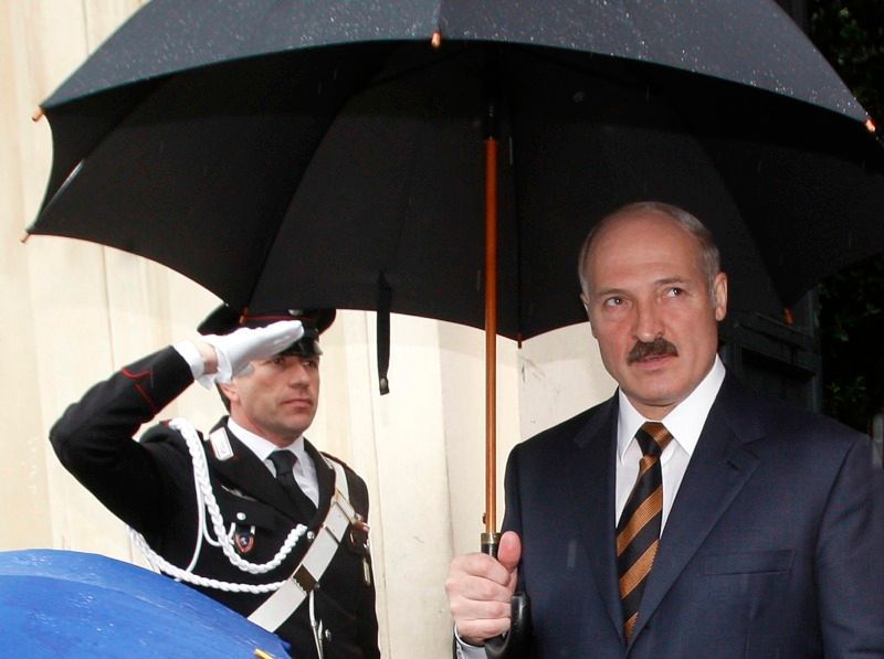 Lukašenko v Římě