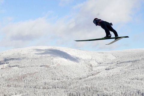 Světový pohár v letech na lyžích v Harrachově (Jan Matura)