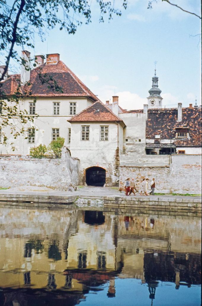 Solní branka v Českých Budějovicích. Květen 1964.