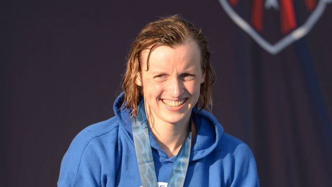 Katie Ledecky na mistrovství USA 2014 zaplavala rekord na 400 metrů volně