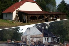 Skautům v Brdech vyhořela přes 100 let stará chata, ve sbírce žádají peníze na obnovu
