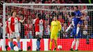 fotbal, odveta čtvrtfinále Evropské ligy, Chelsea - Slavia, třetí gól Chelsea