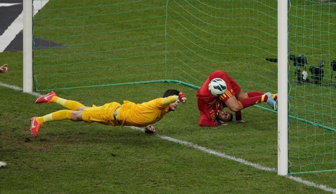 Fotbal, Francie - Španělsko: Pedro Rodriguez