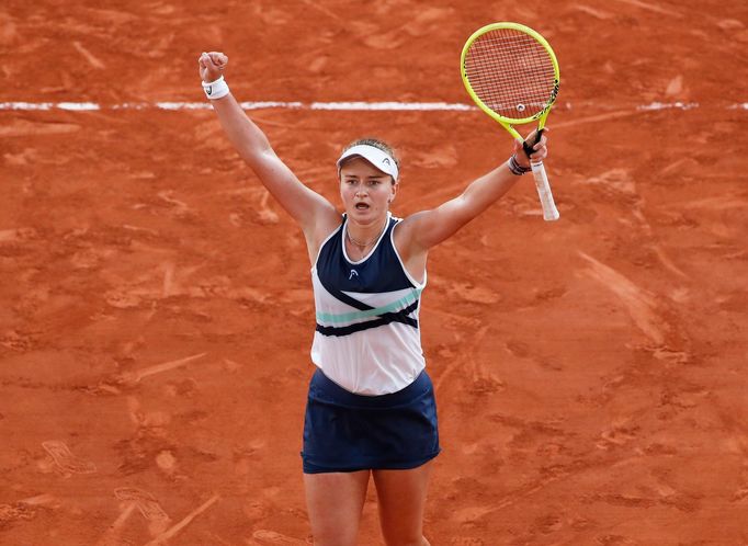 French Open 2021, semifinále - Krejčíková vs. Sakkariová