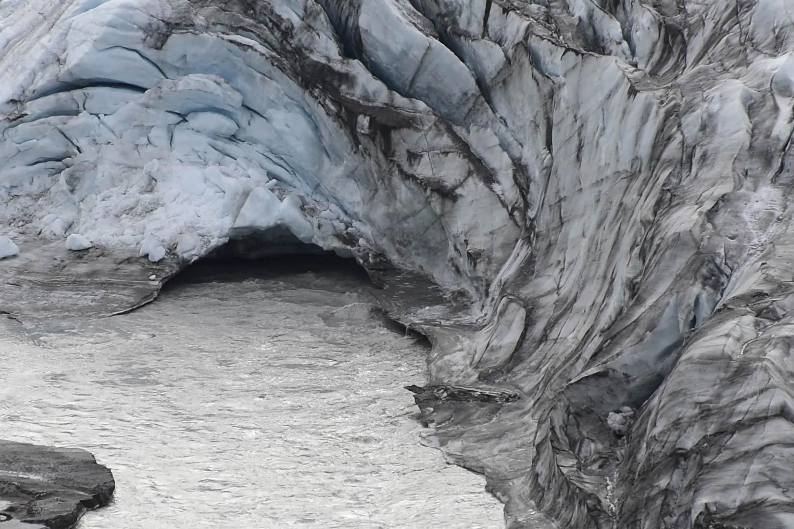 Grónský ledovec - tání
