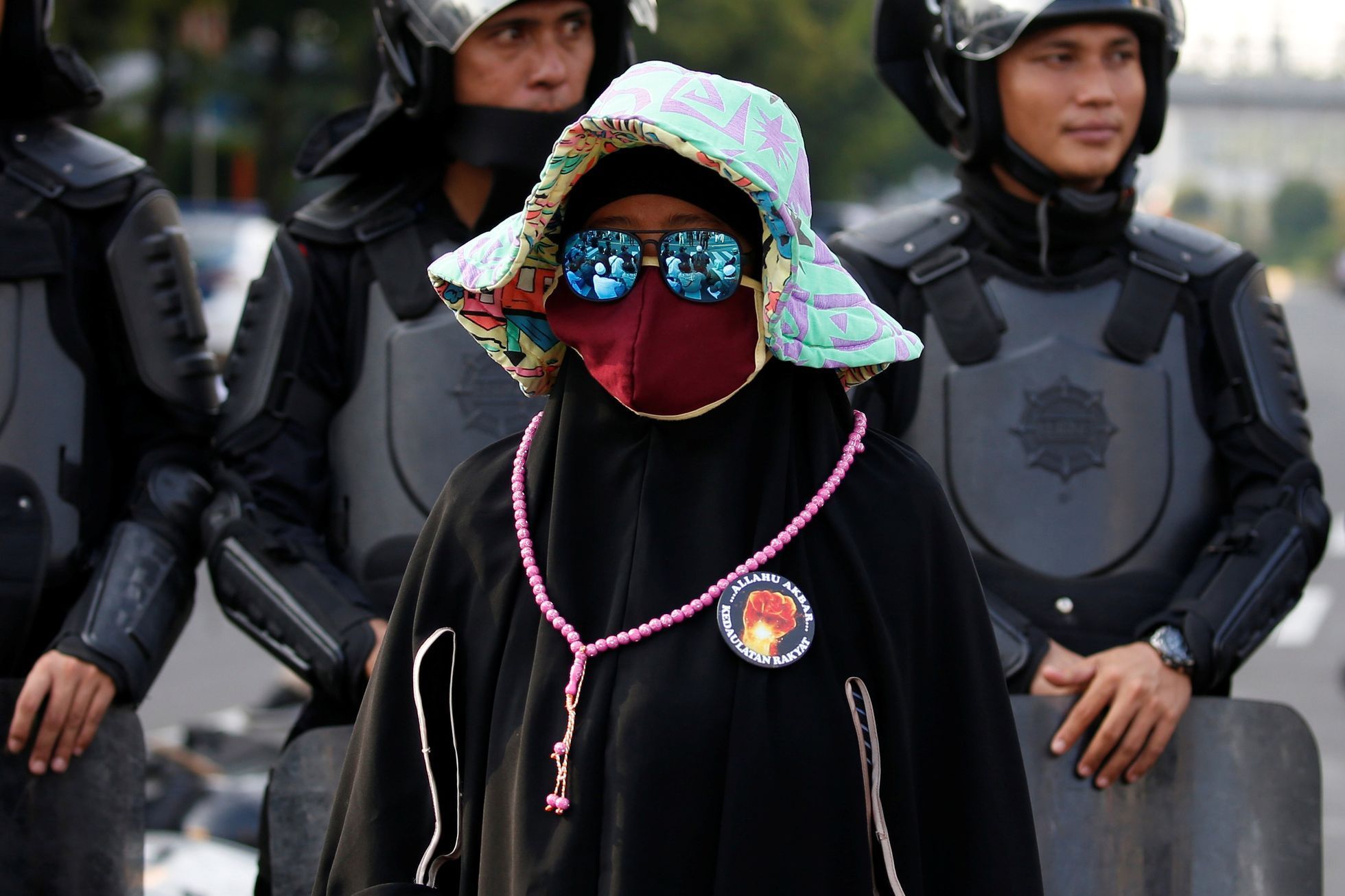 Protesty na Jakartě