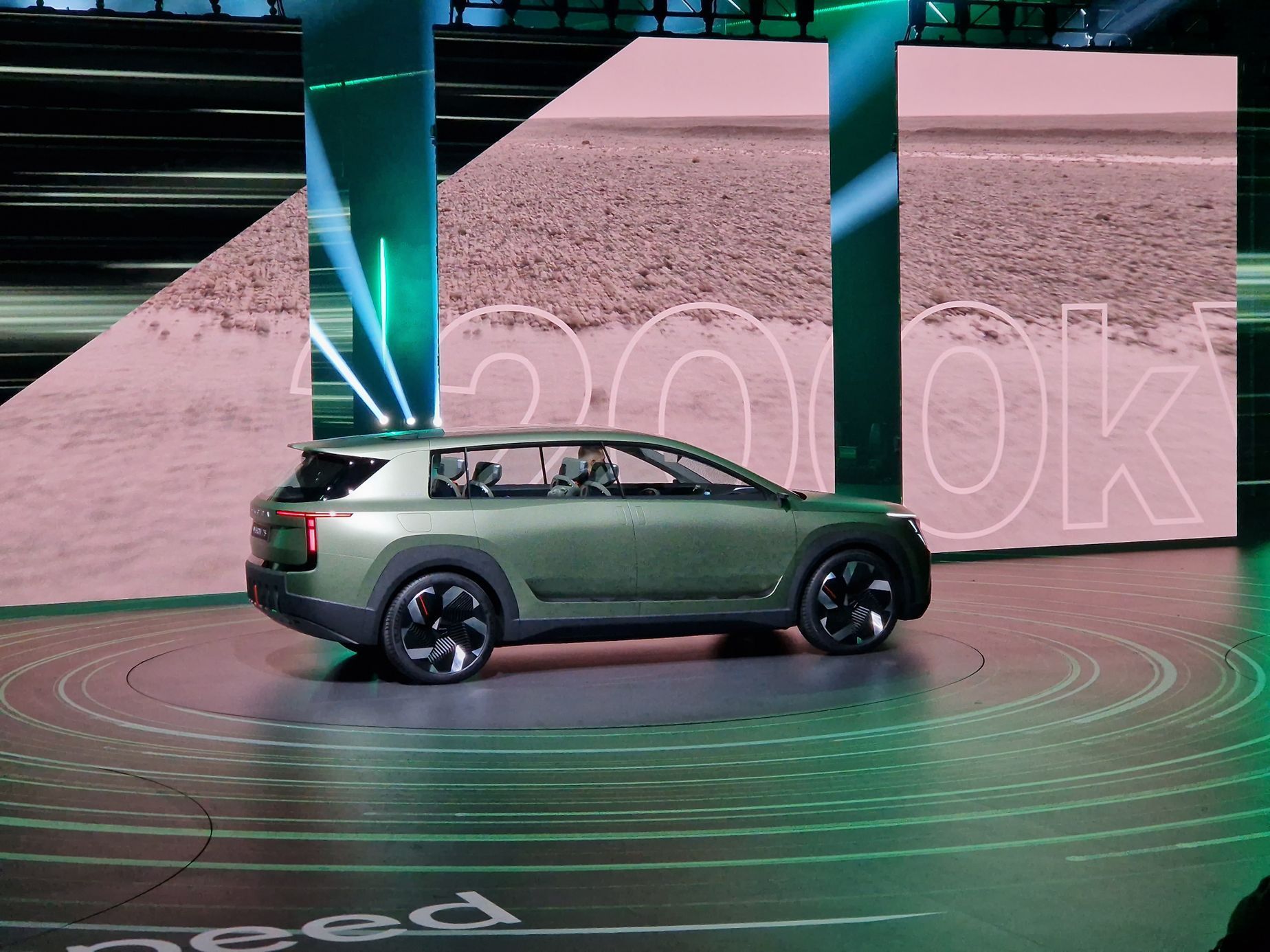 Škoda Vision 7S živé fotky