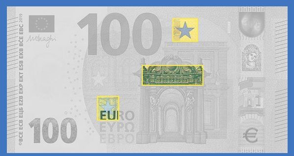 Eurobankovka ochrana