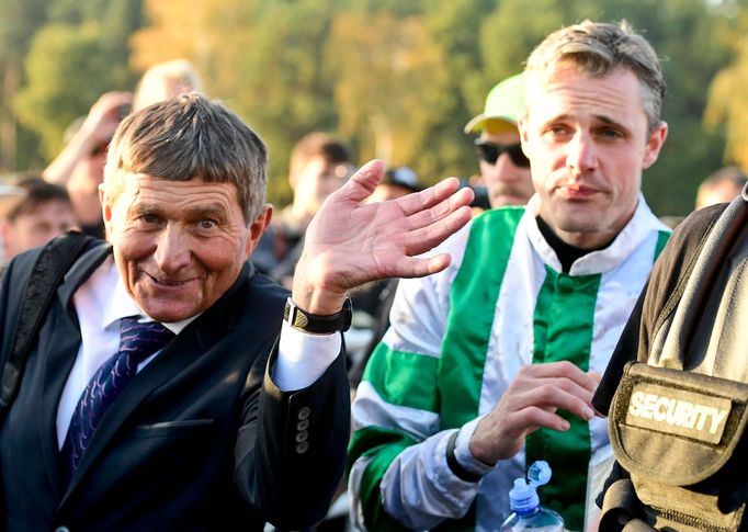 Velká pardubická 2019: Josef Váňa starší a Josef Bartoš