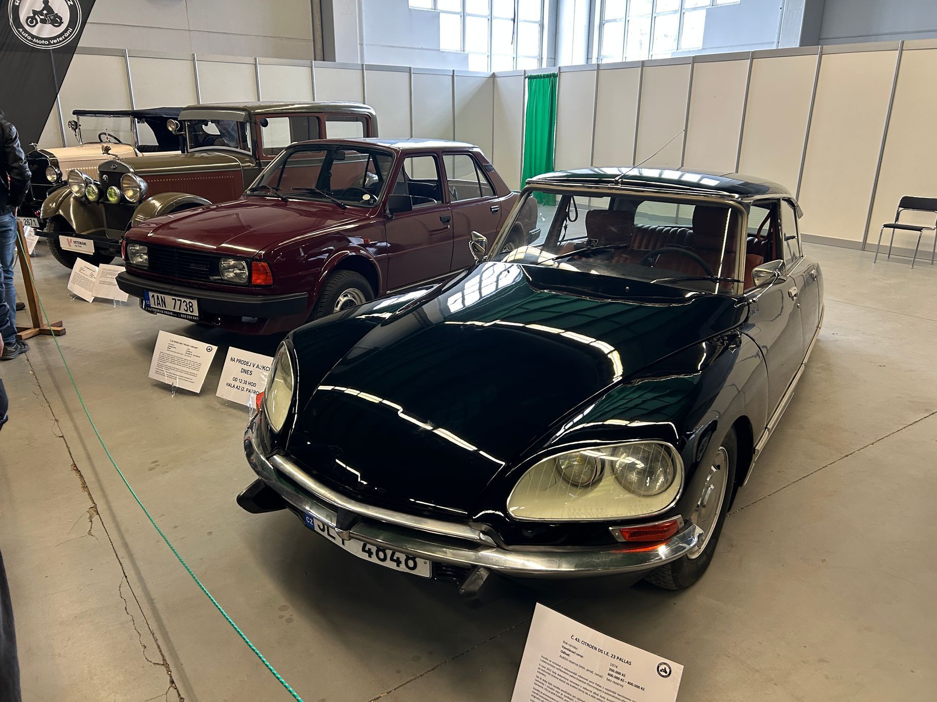 Aukce a burza Retro Garáž listopad 2025