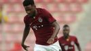 Benjamin Tetteh v zápase EL Sparta - Trabzonspor