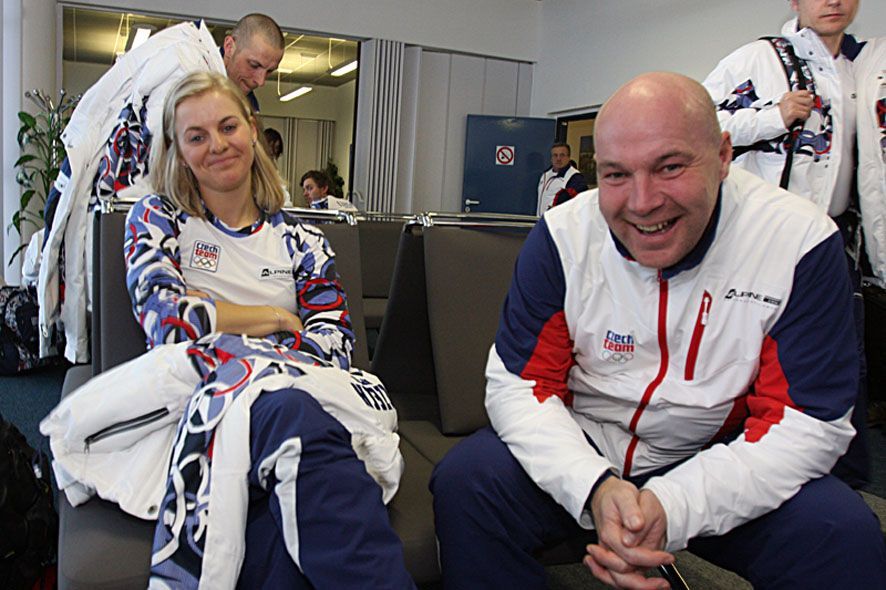 Olympionici odletěli za oceán