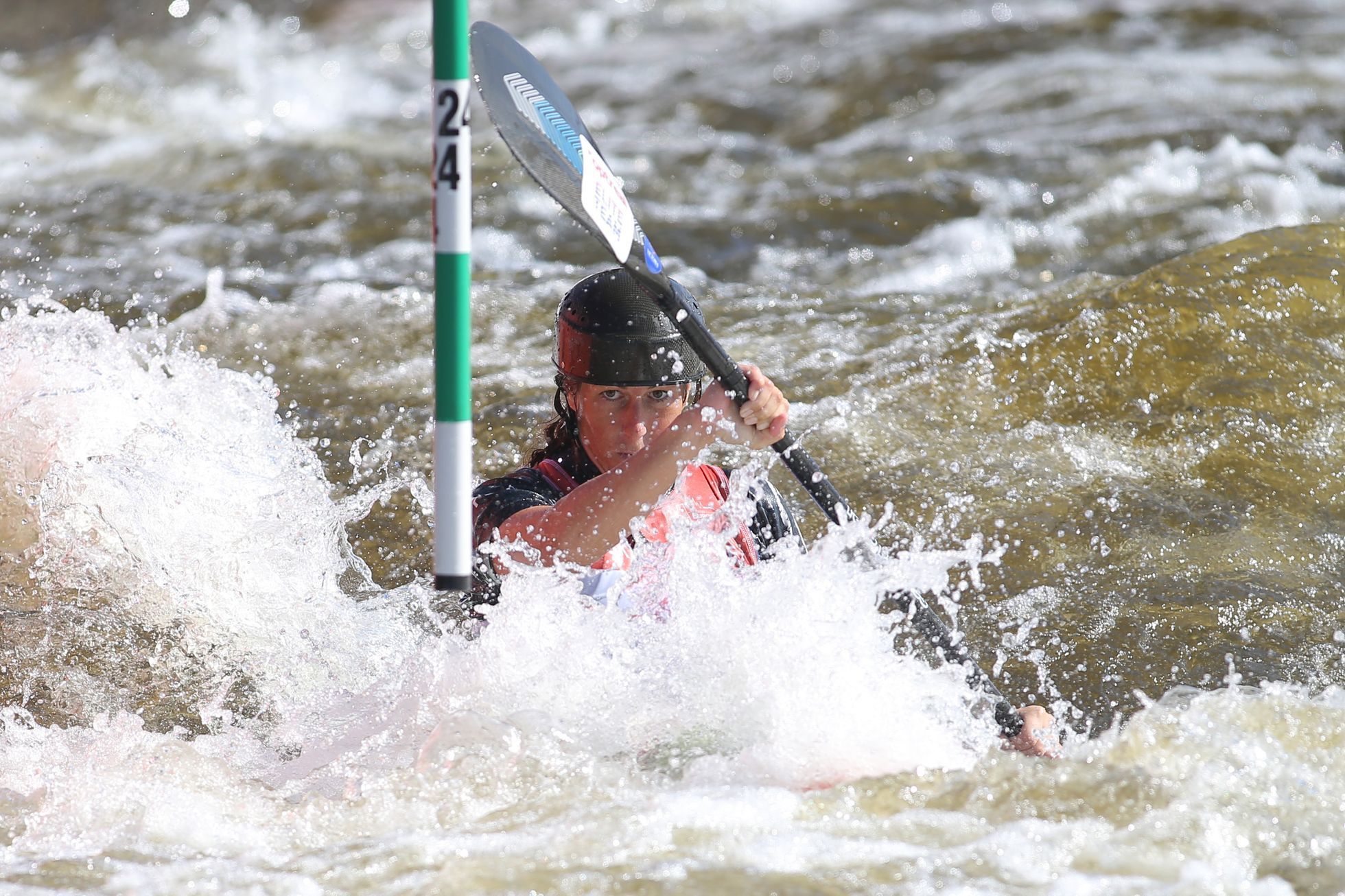ME ve vodním slalomu 2020 v Praze: Kajakářka Kateřina Kudějová, mistryně Evropy