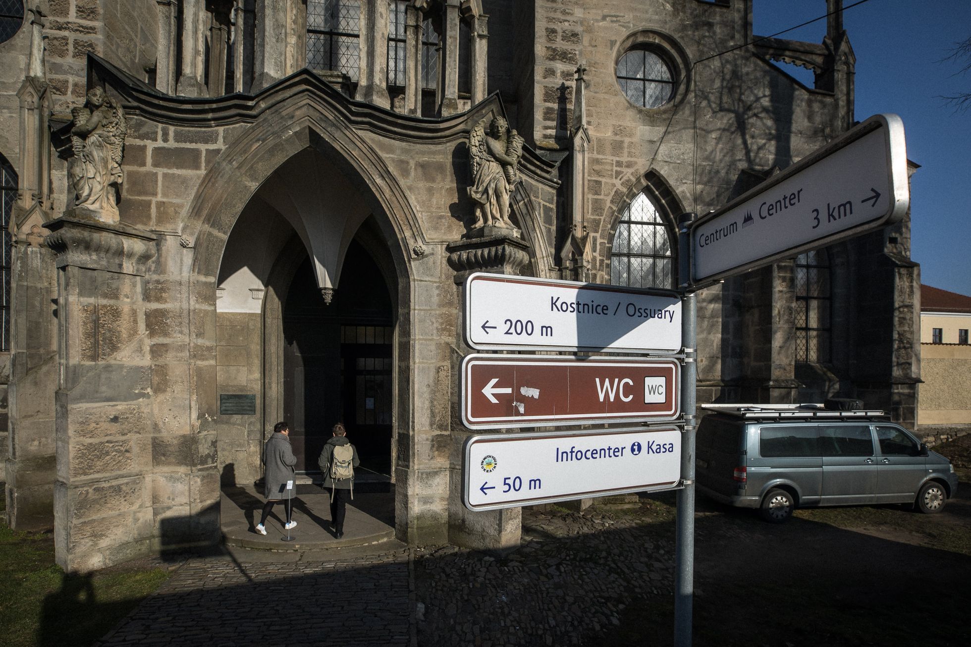 Kutná Hora, turismus, chrám svaté Barbory, Kostnice Sedlec, Katedrála Nanebevzetí Panny Marie a sv. Jana Křtitele