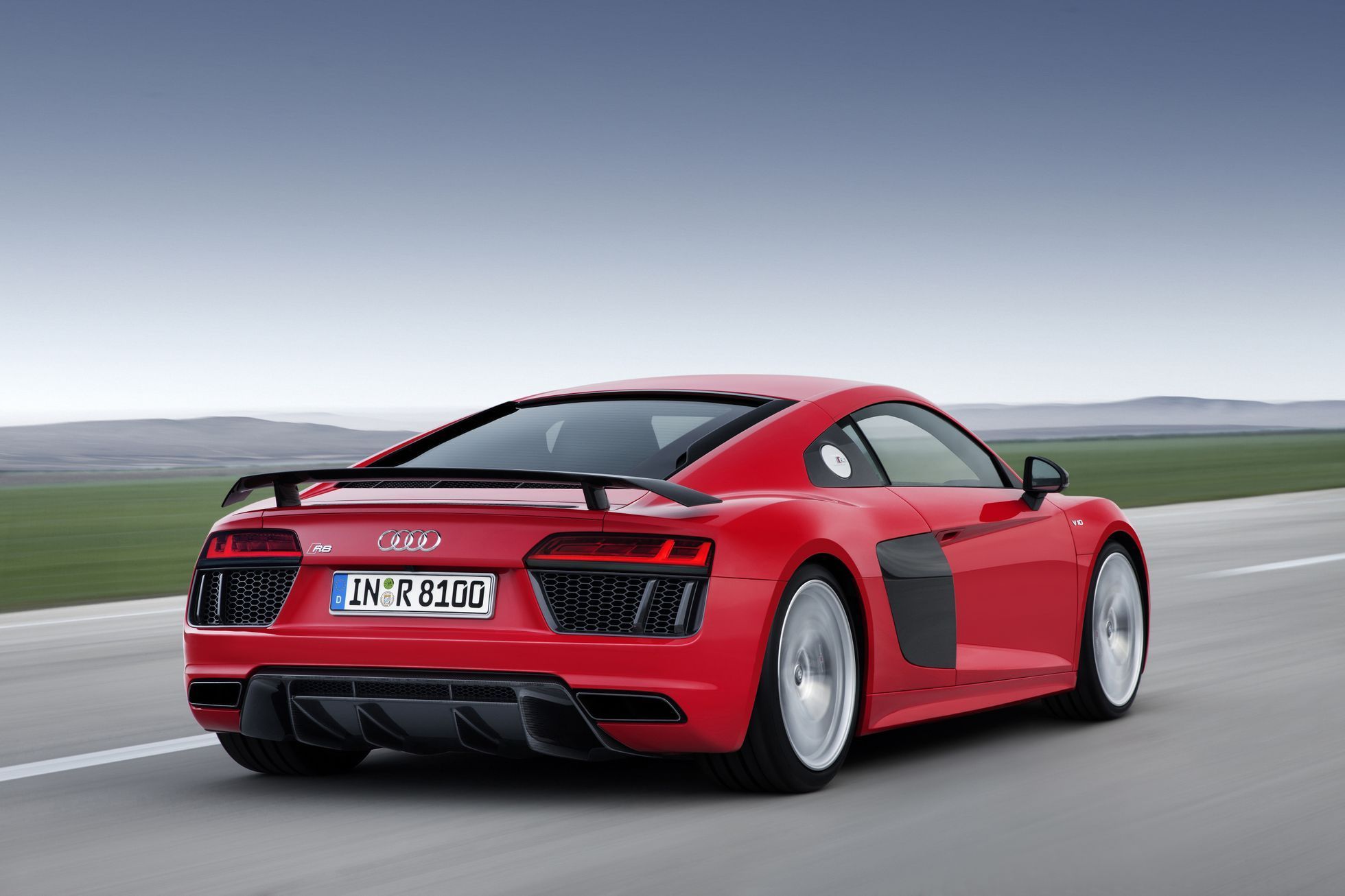 Audi R8 - zadní