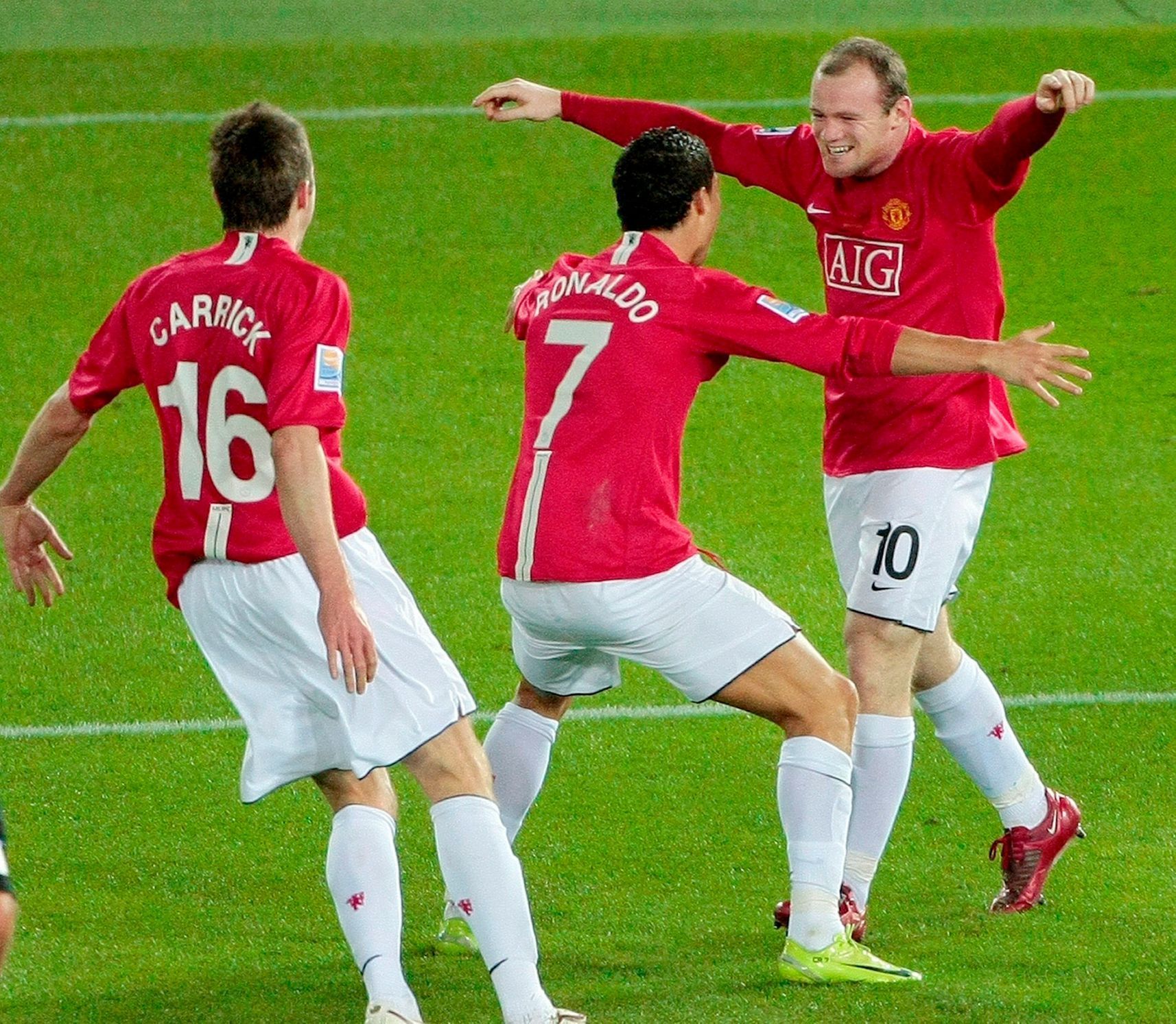 fotbal, Manchester United, Cristiano Ronaldo, Wayne Rooney