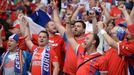 Euro 2016, Česko-Španělsko: čeští fanoušci