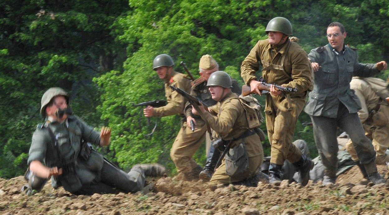 Bitva u Slivic, bitva u Milína, Slivice, Milín, druhá světová válka, Příbramsko, Domácí