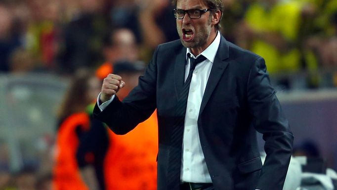 Jürgen Klopp se raduje z výhry Borussie nad Realem Madrid