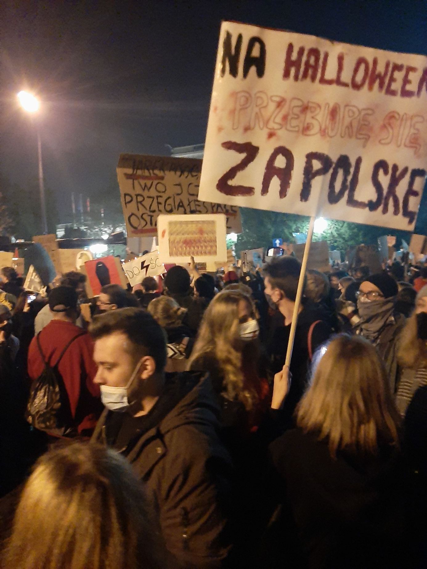 Polsko, protest