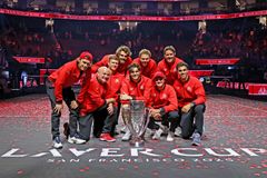 Tentokrát další bod Menšík nepřidal. Laver Cup nakonec ovládl výběr světa