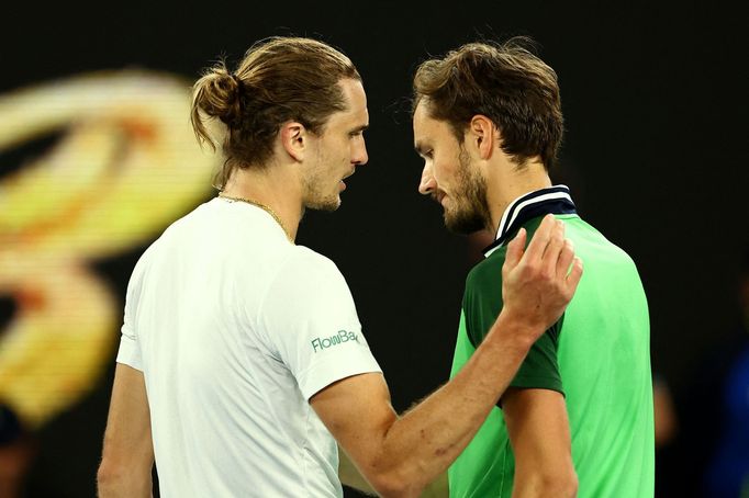 Daniil Medveděv, Alexander Zverev, Australian Open 2024